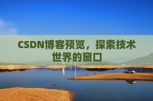 CSDN博客预览，探索技术世界的窗口